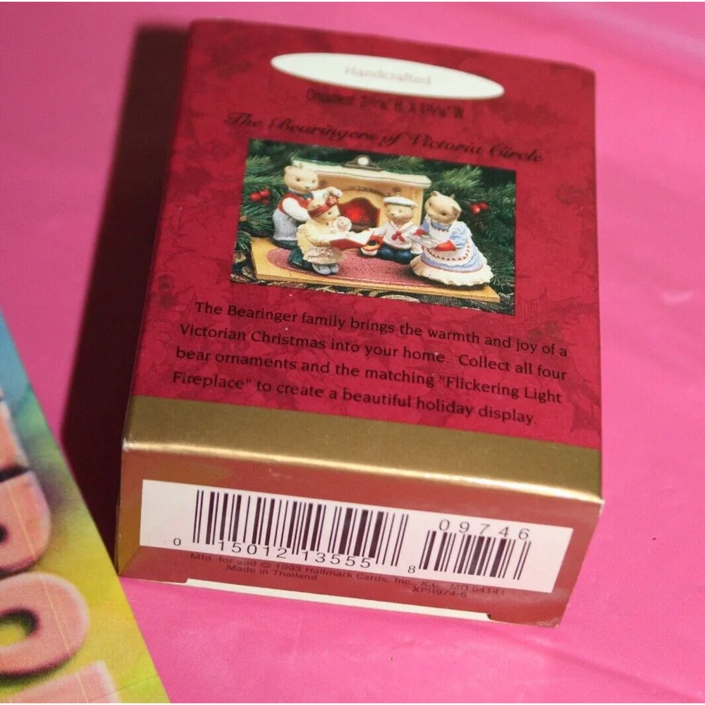 Hallmark Keepsake The Bearingers Pappa Vintage 1993 Christmas Holiday Ornament